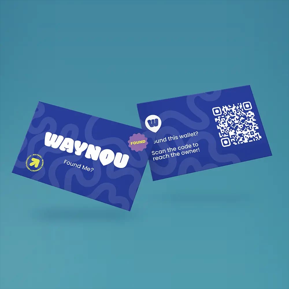 A Waynou wallet card